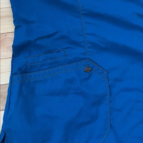 Dickies scrub set pants and shirt XL tall Caribbean blue color - Picture 4 of 9